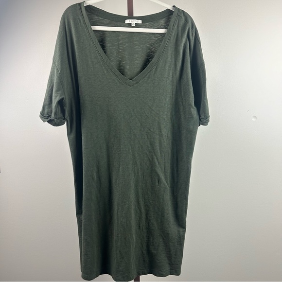 Z Supply Vneck T-shirt Dress - Picture 8 of 9